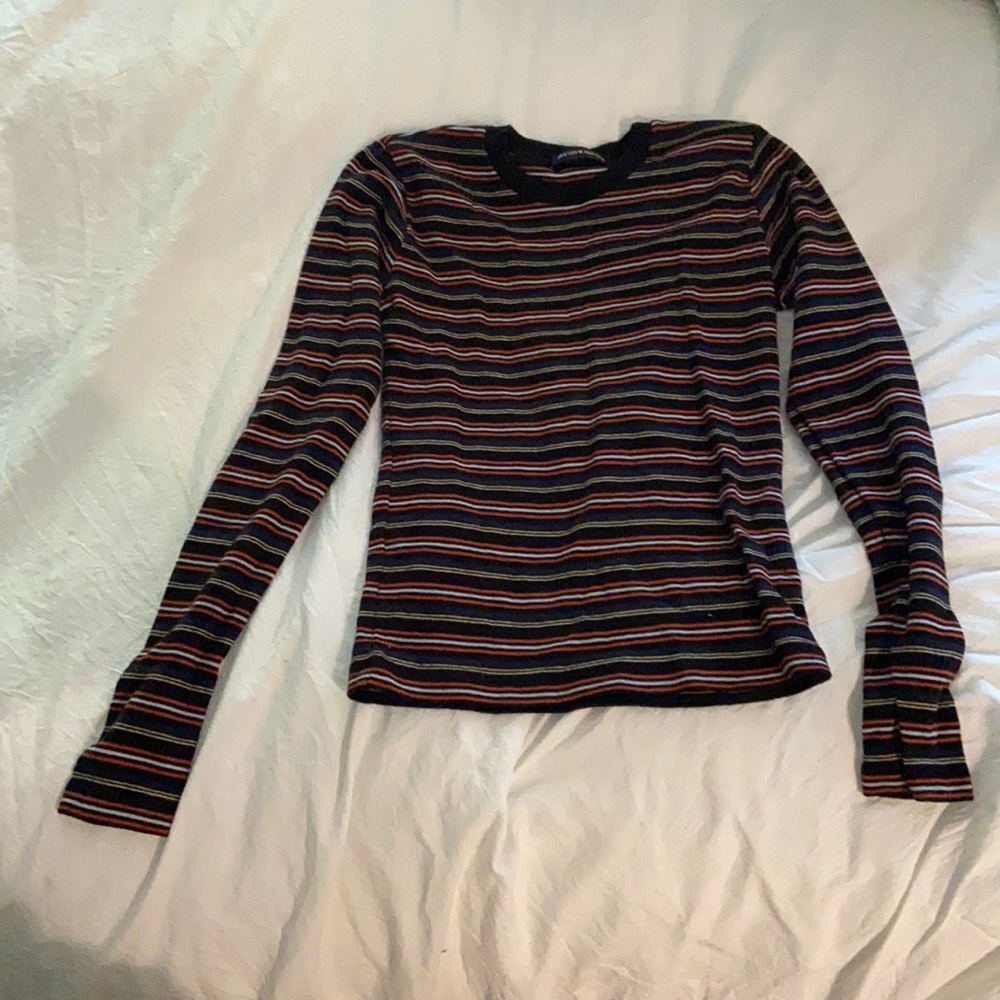 Brandy Melville long sleeve striped tee